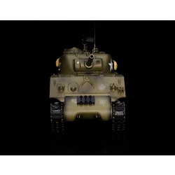 Czołg zdalnie sterowany ASG/IR/dźwięk/dym 1:16 U.S.Medium Tank M4A3 Sherman RTR 2.4Ghz - Heng Long 3898-1U (PRO2)